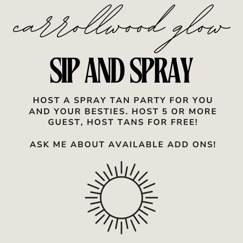 Sip & Spray Parties